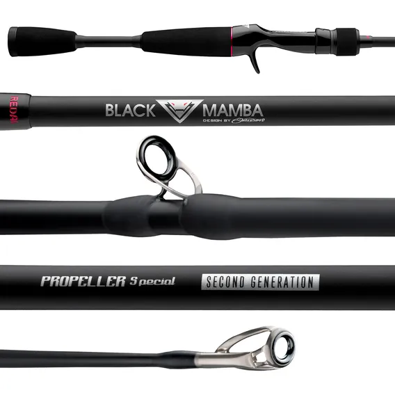 Vara Black Mamba Second Generation 5'8 14 Lbs - Redai Foto 1