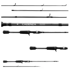 Vara Carretilha Cadenza Carb 6-12lb 1,68m Cinza Albatroz Foto mini 2