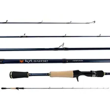 Vara Carretilha Daisen Kitsune 1,84m 10-20lbs - Inteiriça Foto mini 1