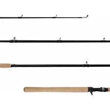 Vara Carretilha Lumis Infinity Black 2.40m - 50lbs -2 Partes Foto mini 4