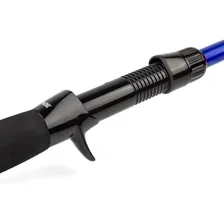 Vara Carretilha New Pampo Blue Limitada 2,40m 50lb Albatroz Cor Azul Foto mini 4