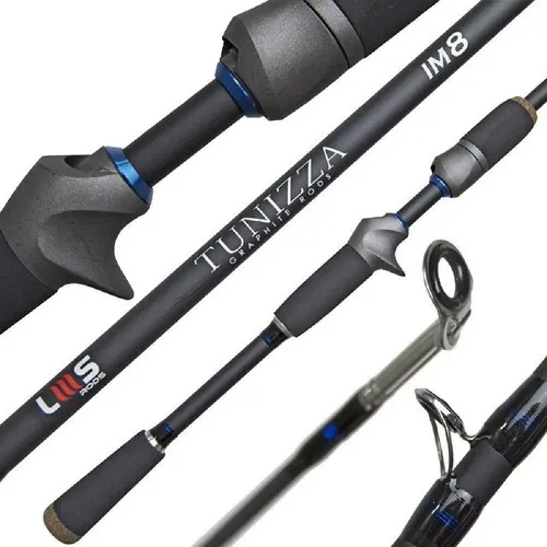 Vara Carretilha Tunizza Im8 1.76m 6-17lb 2 Partes Lumis Foto 1