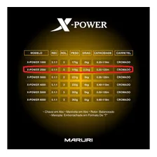 Vara Com Molinete Maruri X-power 2000 Vara Maruri Sun452 Foto mini 4
