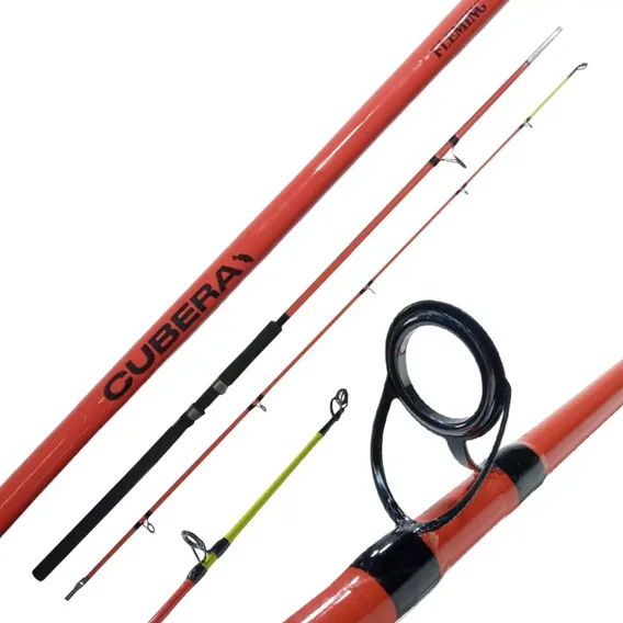 Vara Fleming Cubera Cub-s902mh 50lb Molinete 2 Partes2,70m Foto 1