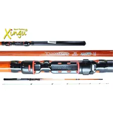 Vara Molinete 2,10 Metros Ponta Super Sensível Pesca Tilápia Piau Piapara Ultra Light Xingu Foto mini  2