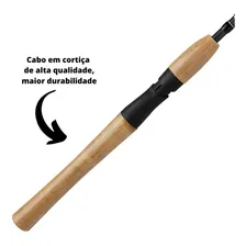 Vara Molinete Carbono Albatroz Pro Staff 562 1,68m 8-17lb Foto mini 4