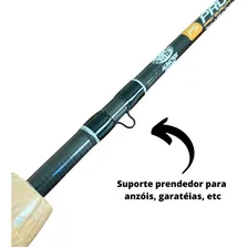 Vara Molinete Carbono Albatroz Pro Staff 562 1,68m 8-17lb Foto mini 3