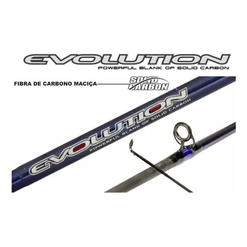 Vara Molinete Evolution Carbono Sólido 1,68m 30lb Inteiriça Foto 1