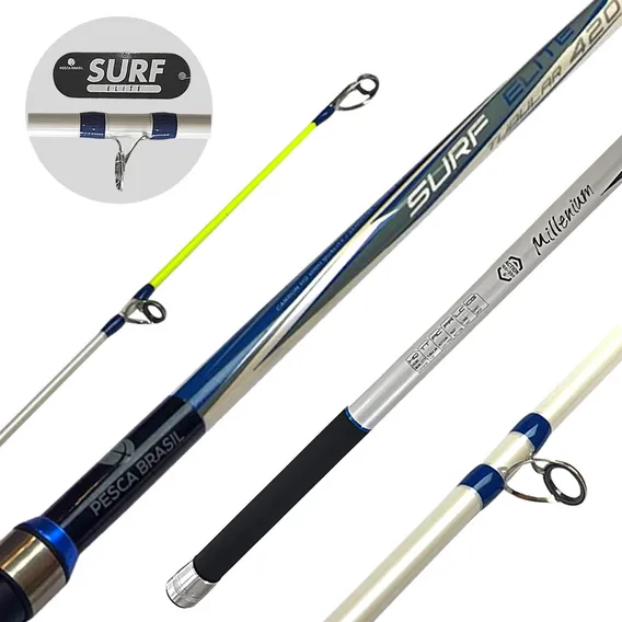 Vara Molinete Pesca De Praia Surf Casting Elite 3603 Foto 1