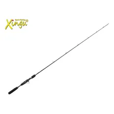 Vara P/ Carretilha Xingu Xtreme Carbono 1,80m 17lb Inteiriça Cor Cor Preto Com Laranja Foto mini 2