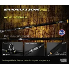 Vara P/ Molinete Ms Evolution G3 (1,20m) 8-17lbs - Inteiriça Foto mini  2