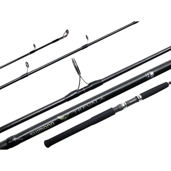 Vara P/ Molinete Shimano Trevala (1,98m) 100lbs Pesca Pesada Foto 1