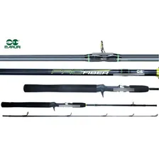 Vara Para Carretilha Maruri Pro Fiber (1,68m) 6-17lb 2p Foto mini 1