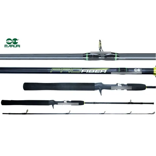 Vara Para Carretilha Maruri Pro Fiber (1,68m) 6-17lb 2p Foto 1