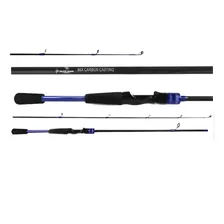 Vara Para Molinete Mix Carbon 1,60mts 10-25lb 2 Partes Foto mini 2