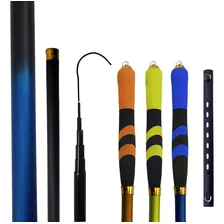 Vara Pesca 5,4m Ultra Leve 100% Fibra De Carbono Trançada Foto mini 2