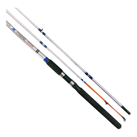 Vara Pesca Pesqueiro Praia 2,40m Xtreme Spin Molinete 50lb Foto 1