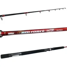 Vara Pesca Rapala Red Force 59 Pesada 30 60 Lbs Molinete Foto  mini 1