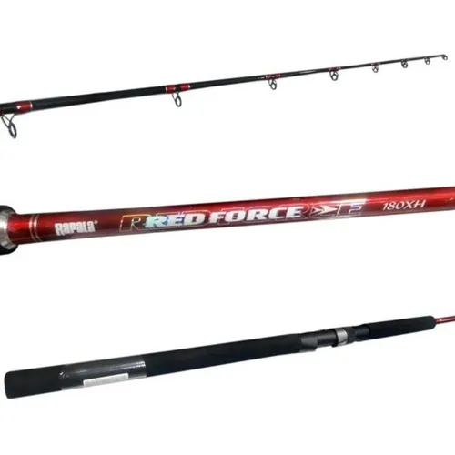 Vara Pesca Rapala Red Force 59 Pesada 30 60 Lbs Molinete Foto 1