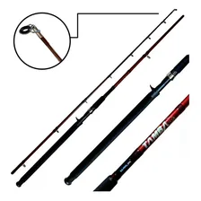 Vara Tamba 2,43m 2 Partes Carretilha 80lb Ação Rápida Maruri Foto mini 1