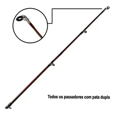 Vara Tamba 2,43m 2 Partes Carretilha 80lb Ação Rápida Maruri Foto mini 4