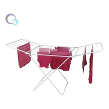 Varal De Chão Com Abas Dobrável 155cm 6005 Mor Cor Branco Foto mini 1
