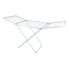 Varal De Chão Com Abas Dobrável 155cm 6005 Mor Cor Branco Foto mini 2