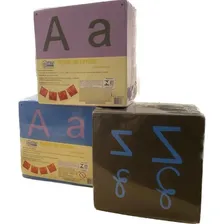 Varal De Letras Alfabeto 4 Em 1 Eva 26 Pçs 21x21cm Borracha Foto mini 2