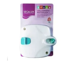 Varal De Parede Automático Rotoflex Corda De 5m Retrátil Cor Branco Foto mini 3