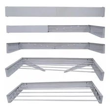 Varal Magico Em Aluminio 74cm - Dobravel Branco C/ 4 Hastes Foto mini 2