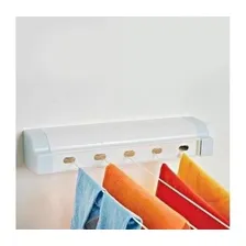 Varal Parede Automático Retrátil 5 Cordas 4,10m Cada Secalux Foto mini 4