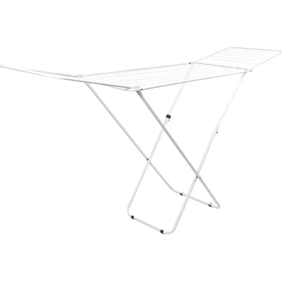 Varal Piso Com Abas Aço De Carbono 100x50x182cm Kala 315191 Cor Branco Foto 1