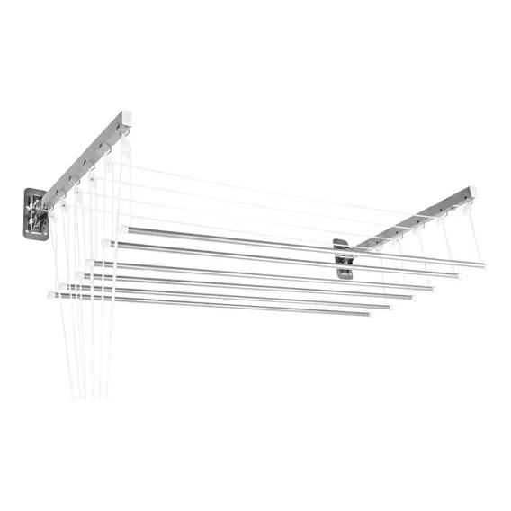 Varal Pratico De Varetas Individuais Aluminio 1,40m Para Par Foto 1