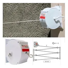Varal RecolhÃvel Retrátil Parede 30m Travamento Automático Foto mini 2