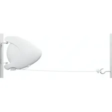 Varal Retrátil Automático Nylon 15m Suporta Até 10kg Ordene Cor Branco Foto mini 4