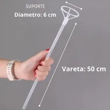 Vareta com Suporte Pega Balão Bubble Metalizado 50 -Maristiê Foto mini 2