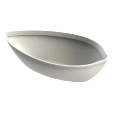 Vaso Bacia Decorativa Jardim Folha 79,5cm Japi Wt Foto mini 1