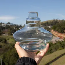 Vaso Base De Vidro Aladim Translucid Pequeno Narguile -cores Foto mini 3