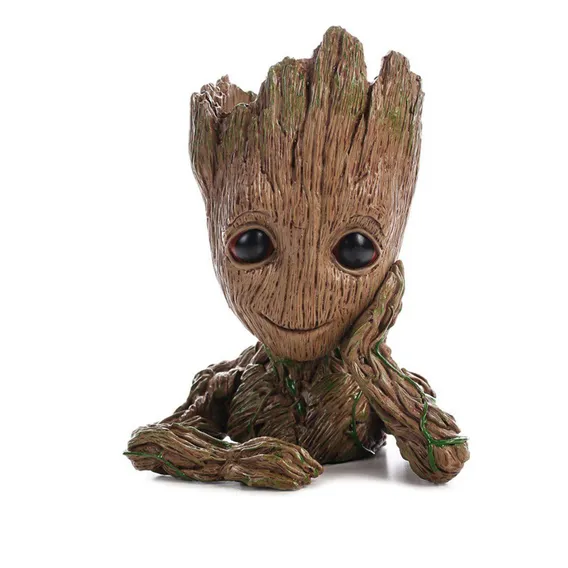 Vaso / Cachepô Resina Baby Groot - Guardiões Da Galáxia Foto 1