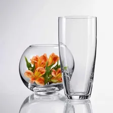 Vaso Cristal Ecológico 175mm Bohemia Titânio Foto mini 3