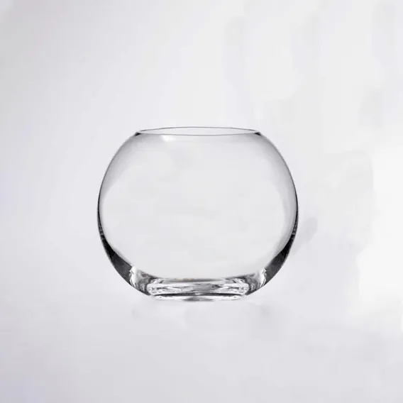Vaso Cristal Ecológico 175mm Bohemia Titânio Foto 1