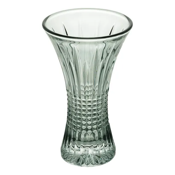 Vaso Cristal Queen Verde 15x24cm Foto 1