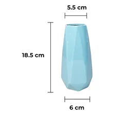 Vaso de cerâmica decorativo médio, vaso, vaso colorido, vaso, vaso, vaso, mistura Foto mini  2