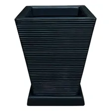 Vaso De Planta Decorativo Polietileno 45x35 + Prato Preto Foto mini 1
