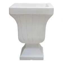 Vaso De Planta Estilo Taça Branco 60x42cm Foto mini 1