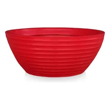 Vaso De Planta Flor Bacia Cuia Polietileno 30x12 V Ferrari Foto mini 1