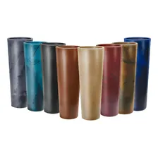 Vaso De Planta Polietileno Clássico Cone Jardim Varanda N100 Cor Preto Vaso Classic Cone Foto mini 2