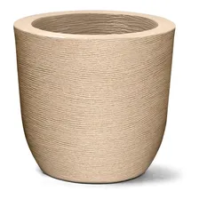 Vaso De Plantas Grafiato Redondo 40 Nutriplan Cor Areia Foto  mini 1