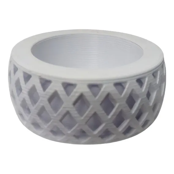 Vaso Decorativo Para Cactus E Suculentas Cor Branco Foto 1