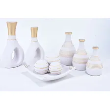 Vaso Decorativo Planta Kit Vaso Marajo De Ceramica Decoraçao Foto mini  2